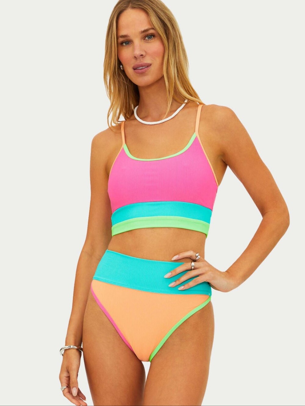 Beach Riot Neon Bikini XL - Picture 3 of 9